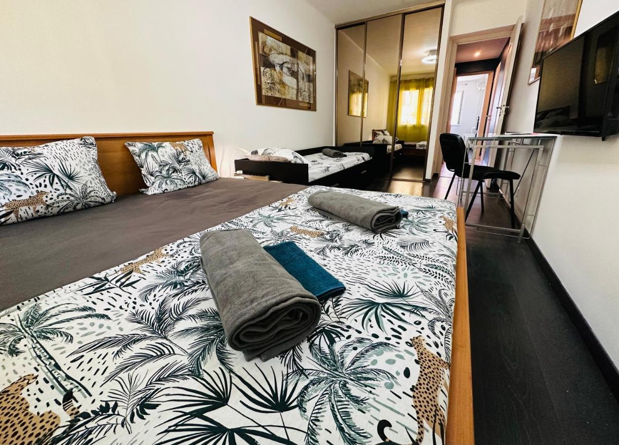 The Nice - 3 Rooms, 3Air Cond, 3Tv, 3Fans, 2 Wc, Wifi Everywhere 5Min Aeroport, Train, Beach, 1Min Tram, 15 Min Centre, Port, Parking Possible المظهر الخارجي الصورة