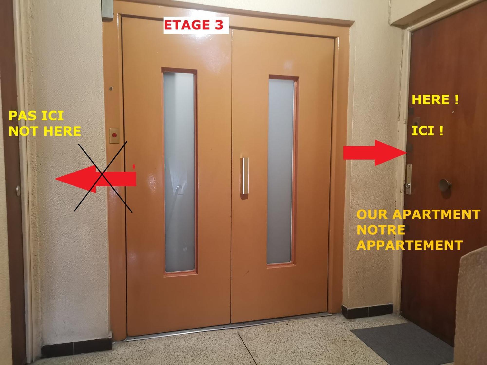 The Nice - 3 Rooms, 3Air Cond, 3Tv, 3Fans, 2 Wc, Wifi Everywhere 5Min Aeroport, Train, Beach, 1Min Tram, 15 Min Centre, Port, Parking Possible المظهر الخارجي الصورة