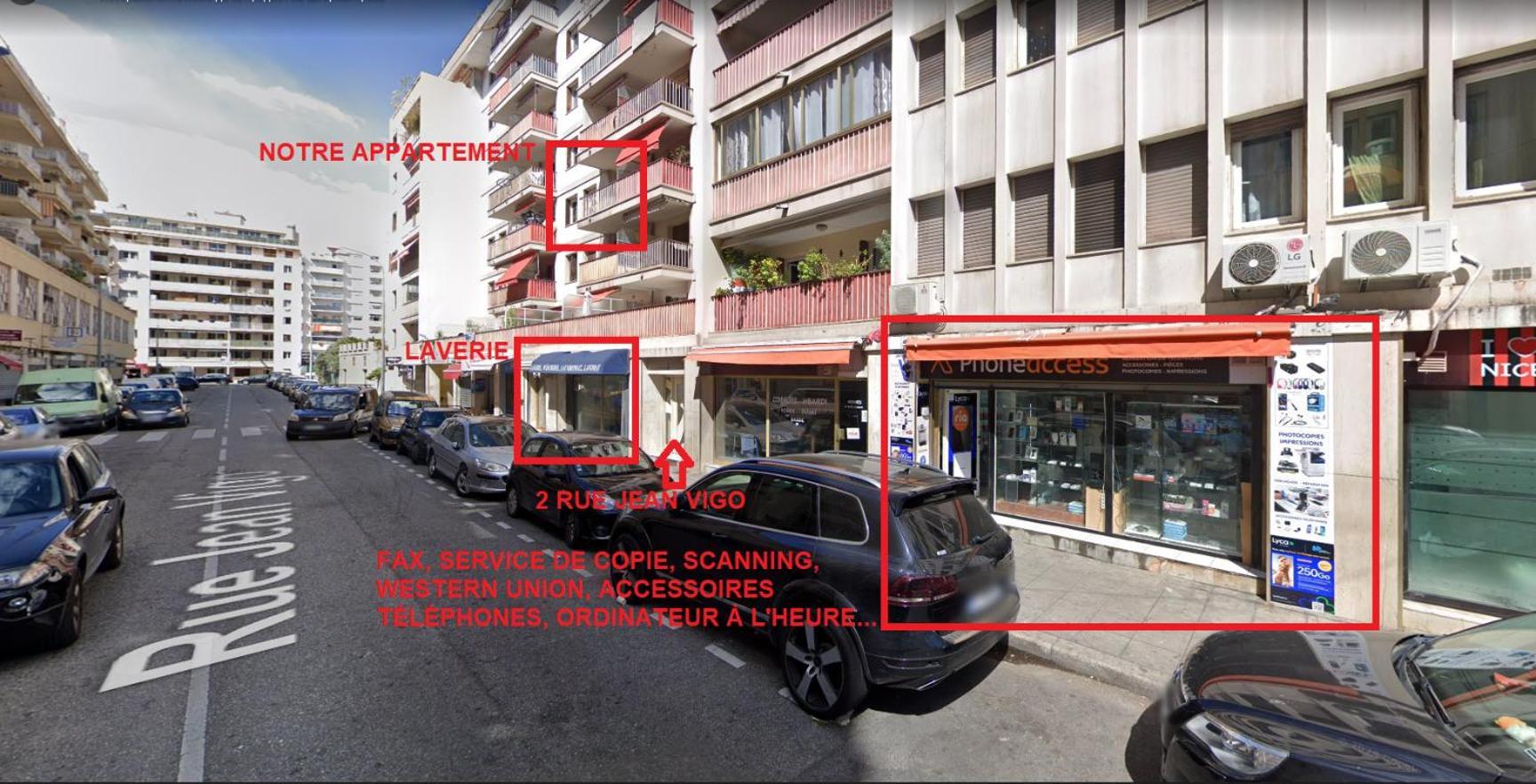 The Nice - 3 Rooms, 3Air Cond, 3Tv, 3Fans, 2 Wc, Wifi Everywhere 5Min Aeroport, Train, Beach, 1Min Tram, 15 Min Centre, Port, Parking Possible المظهر الخارجي الصورة